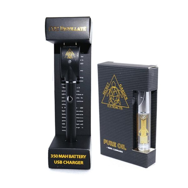 Secret Garden Extracts Cartridge and Battery Pen Kit